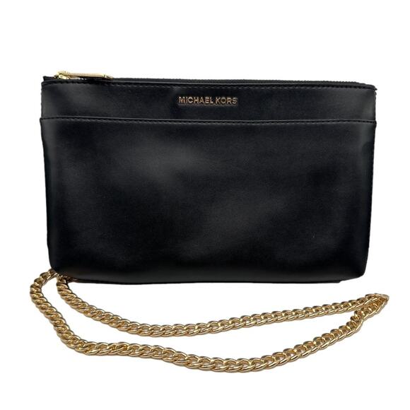 Michael Kors Black Pouch / Crossbody - Picture 1 of 7